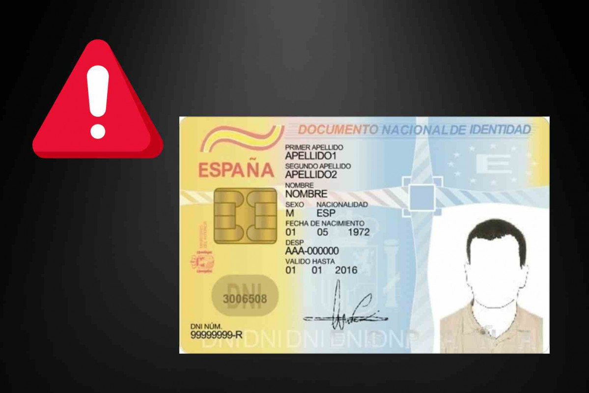 DNI, alerta