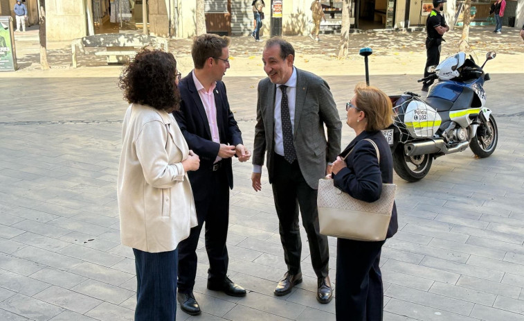 Espadaler es reuneix amb l'alcalde de Figueres per a abordar millores en la justícia