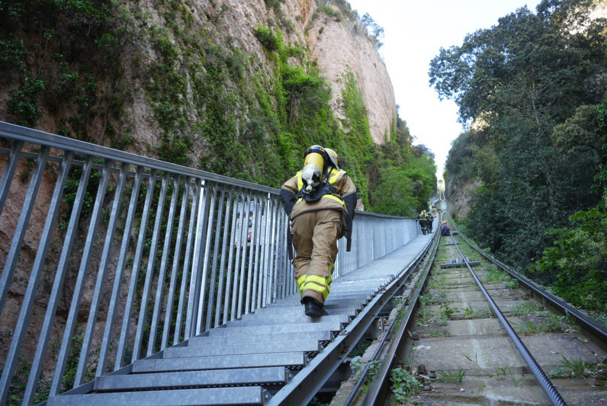 Séptima edición de la carrera solidaria Vertical Montserrat