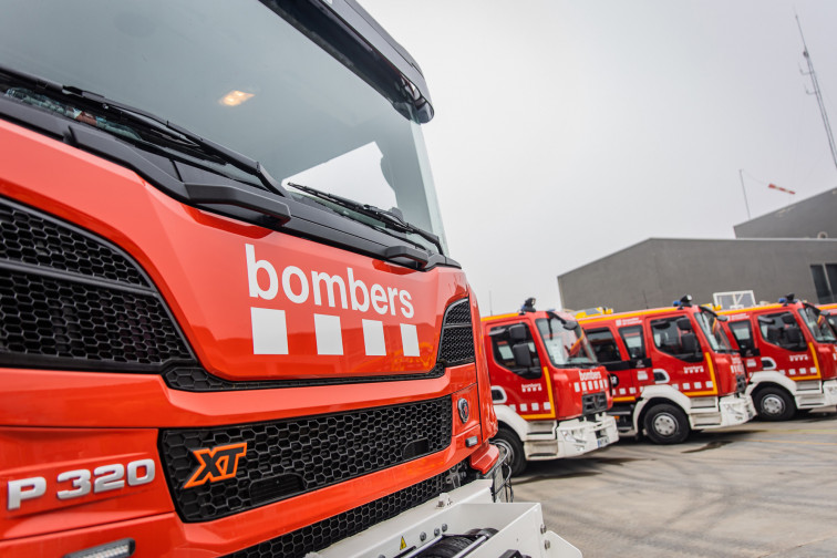 Incendi actiu entre Bigues i Riells i Sant Quirze Safaja: difícil accés i més de 14 dotacions de Bombers