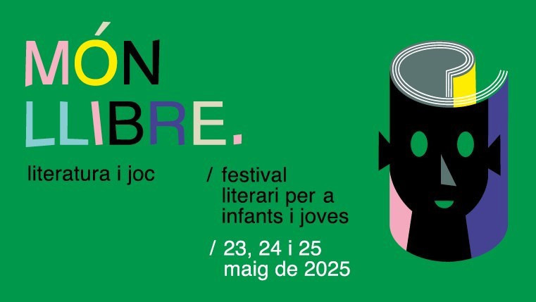Cartel del 20 festival literario infantil Món Llibre de Barcelona