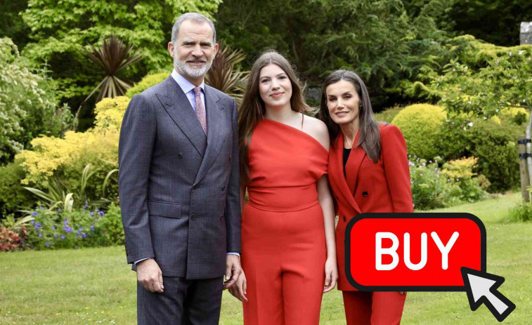 El mono vermell de la infanta Sofía arrasa a Espanya: S'esgota en 48 hores i només costa 49€