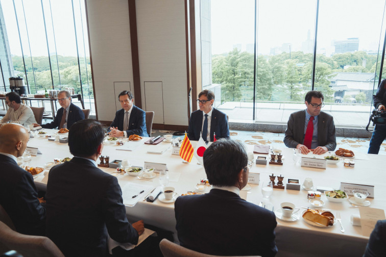 Reunió d'alt nivell: el president Illa parla amb empreses japoneses instal·lades a Catalunya