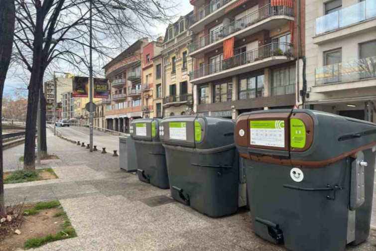 El gran nyap urbanístic: Girona instal·la contenidors intel·ligents que no es poden obrir