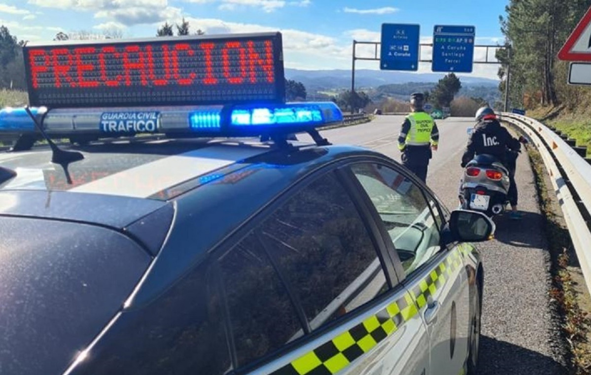 Europapress 4259880 control guardia civil galicia