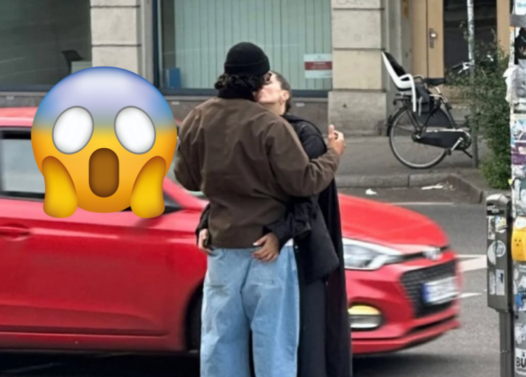 Enxampats! Rosalía i l'actor Emilio Sakraya es fan un petó en ple carrer a Munic
