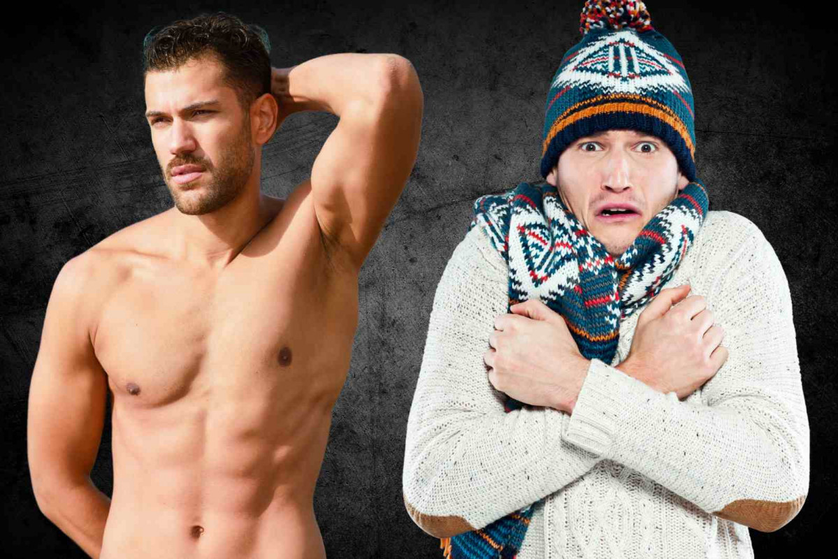 Hombre frío, calor   CANVA