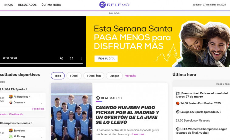El tancament de 'Relevo' ja és una realitat: el mitjà esportiu de Vocento deixa de publicar