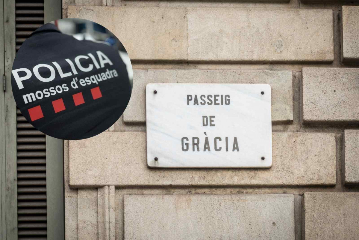 Passeig de Gràcia   Mossos d'Esquadra   EP   CANVA