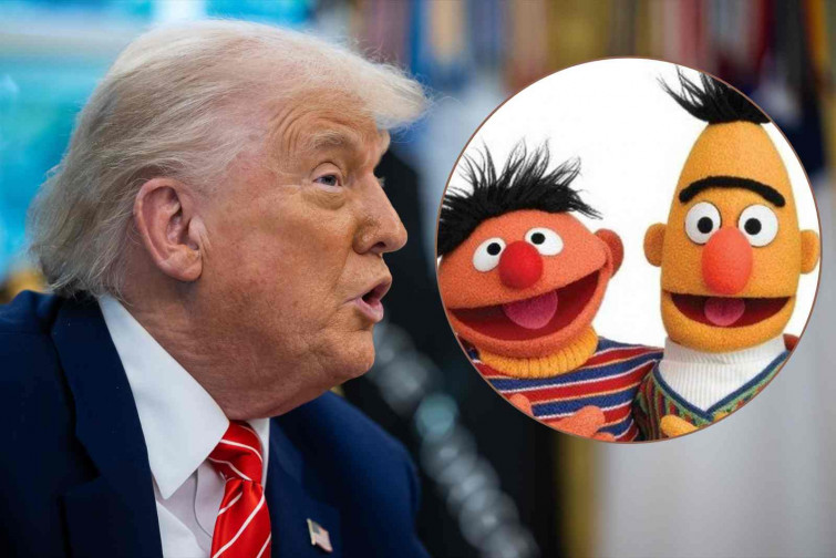 Epi i Blas es converteixen en els nous enemics de Trump: el president declara la guerra a Barri Sèsam