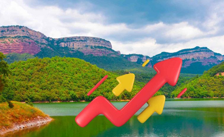 Les reserves d'aigua a Catalunya superen el 81% després de tres mesos de pujada constant