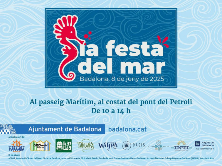 Badalona celebra aquest diumenge la gran Festa de la Mar: activitats gratuïtes, surf i diversió