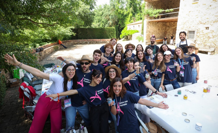 La Fundació Princesa de Girona impulsa el talent jove amb el seu primer bootcamp artístic a Sant Martí Vell