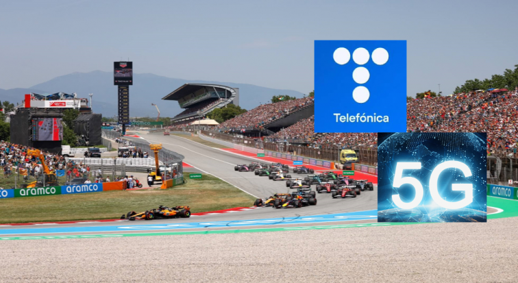 Velocitat a la pista, dades a la xarxa: Telefónica va registrar un salt del 17% en consum durant el GP de F1