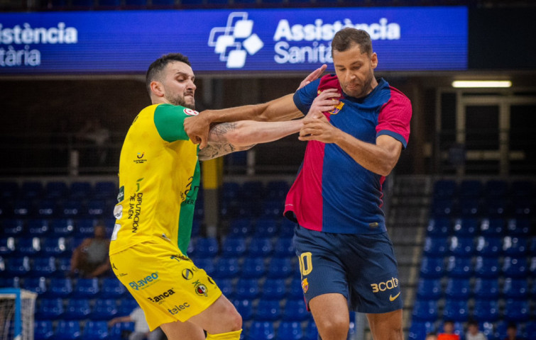 Remuntada espectacular! El Barça de futbol sala esclafa el Jaén (4-0) i es classifica per a les semifinals