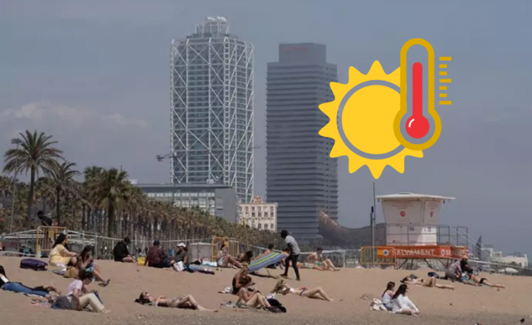 Barcelona s'enfronta a una onada de calor històrica amb temperatures de rècord