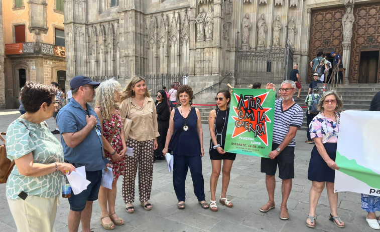 Barcelona s’alça contra el genocidi a Gaza: 14 de juny, concentració davant la Catedral