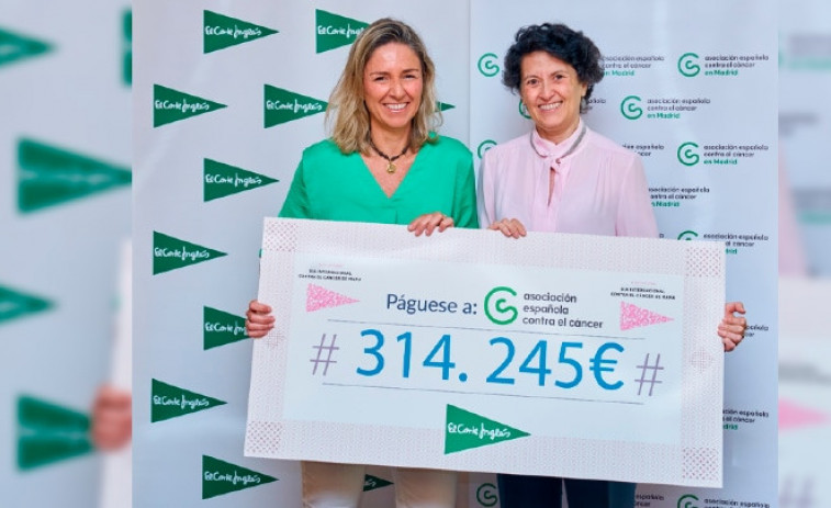 El Corte Inglés dóna 314.245 euros per a finançar un projecte de investigació en càncer de mama