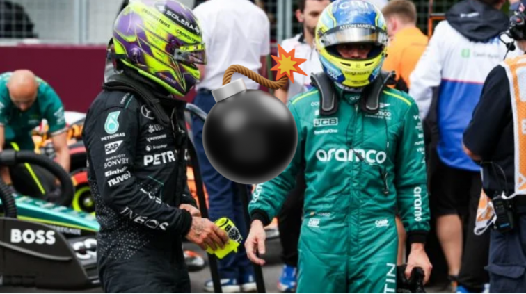 Hamilton li envia un dard enverinat a Fernando Alonso: 
