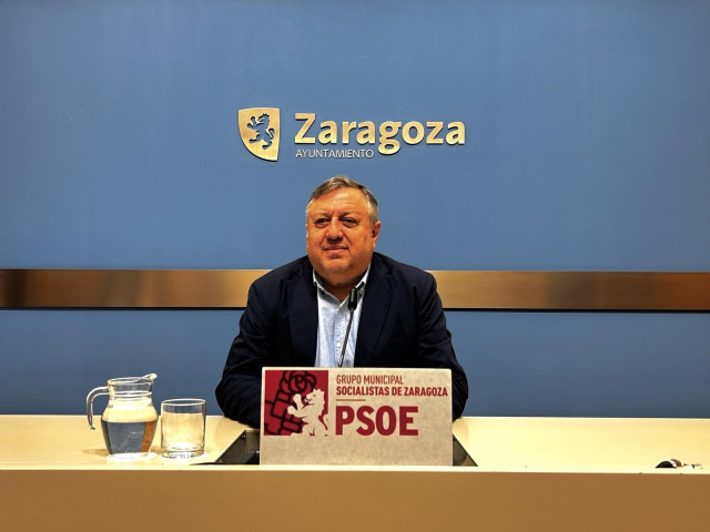 EuropaPress 6747274 concejal socialista ayuntamiento zaragoza alfonso gomez