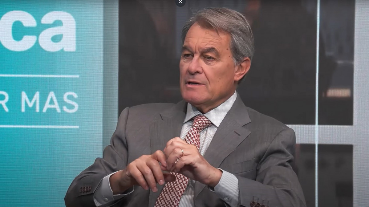 El expresidente de la Generalitat, Artur Mas, en su pódcast.