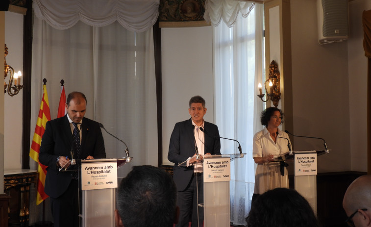 La Generalitat i L’Hospitalet acorden impulsar grans projectes en salut, educació i seguretat en una bilateral històrica