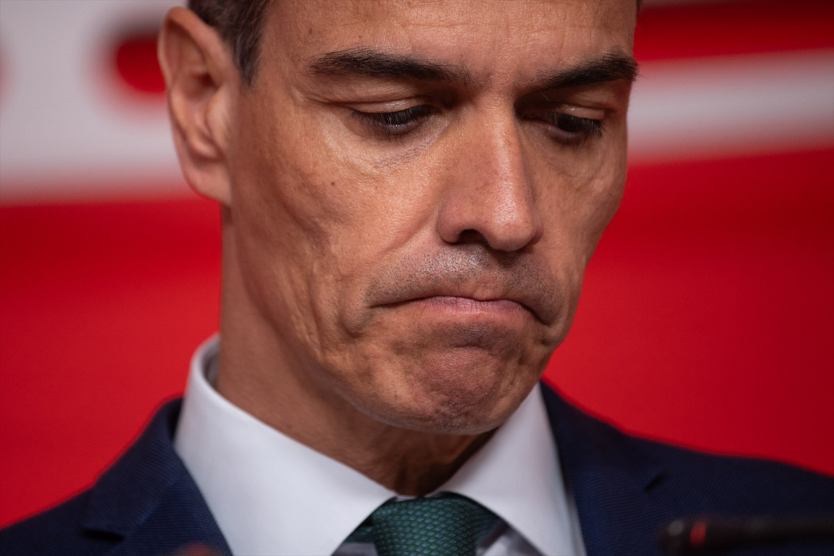 EuropaPress 6804252 secretario general psoe presidente gobierno pedro sanchez rueda prensa sede