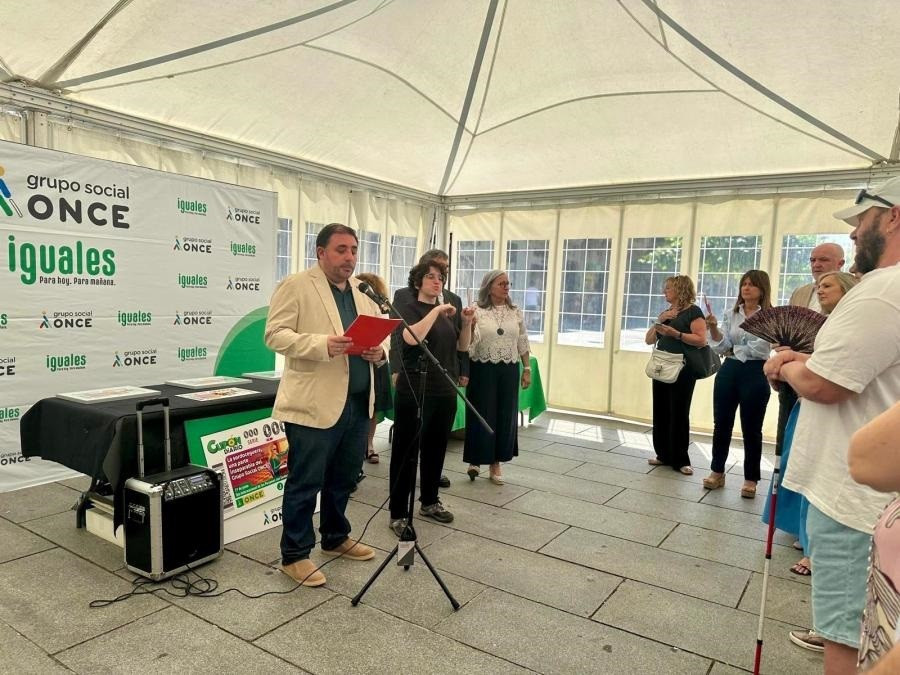 EuropaPress 6808744 inauguracion carpa instalda pamplona motivo semana grupo social once