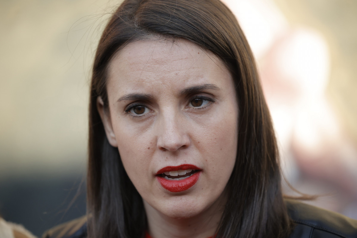 Archivo - La secretaria política de Podemos y eurodiputada de la formación, Irene Montero