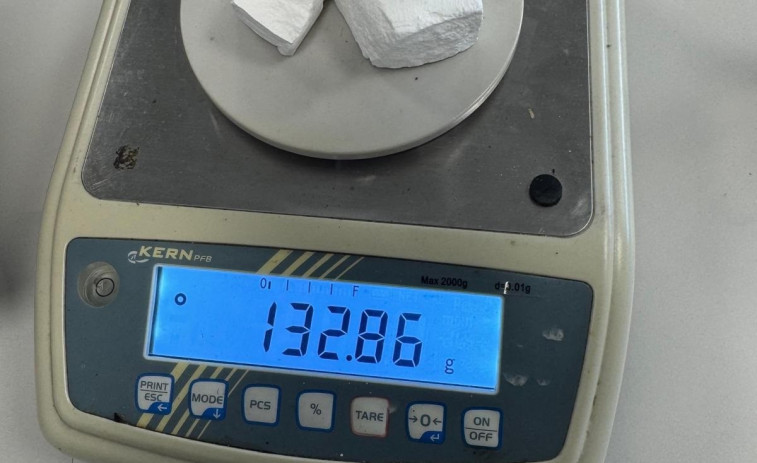 Detingut a Lleida amb més de 130 grams de cocaïna en el seu cotxe