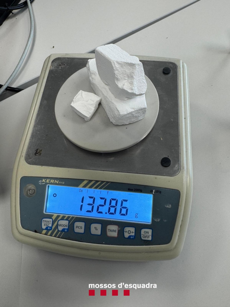 Detingut a Lleida amb més de 130 grams de cocaïna en el seu cotxe