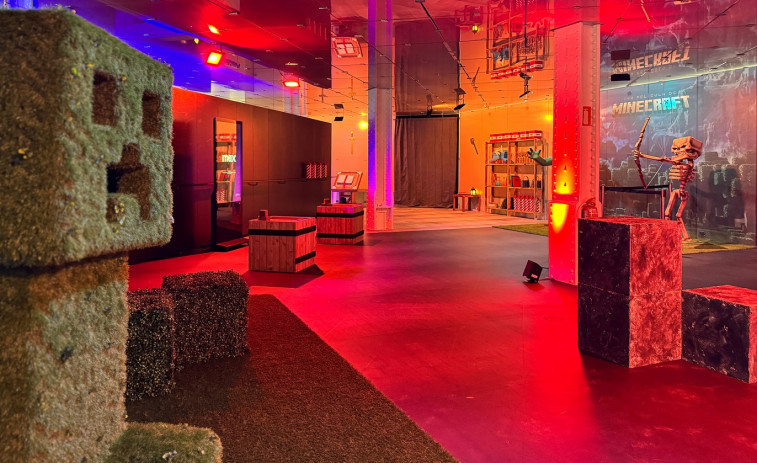 L'univers de Minecraft arriba al Movistar Centre amb una exposició inspirada en la pel·lícula