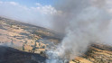 Confinen Cervera (Lleida) per l'incendi a Granyena de Segarra