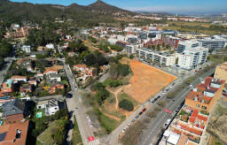 Arrancan las obras de ampliación del eje verde de la riera del Llor de Sant Boi
