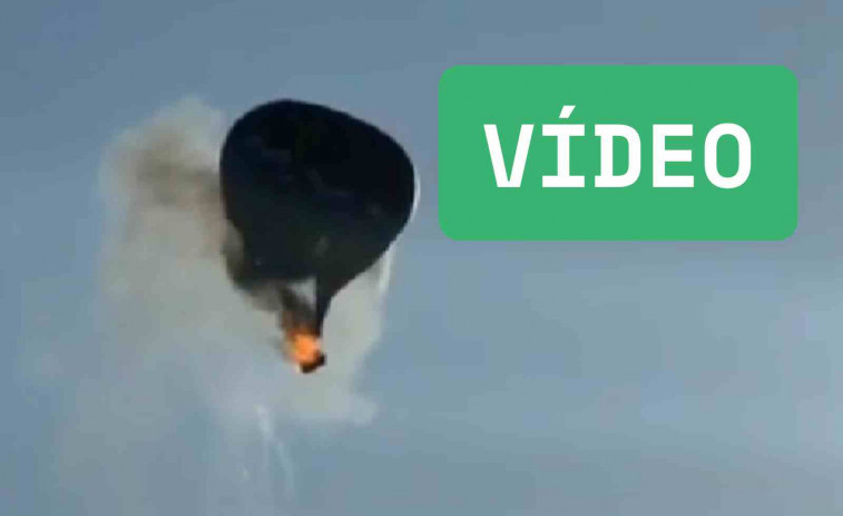 VÍDEO | Impactants imatges d'un globus aerostàtic incendiant-se amb 21 persones a bord al Brasil