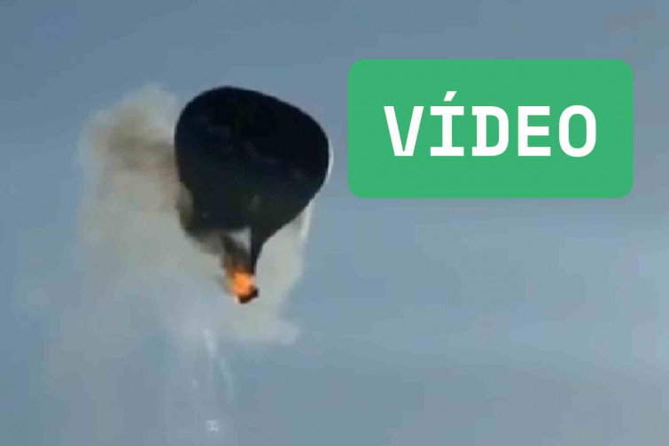 VÍDEO | Impactants imatges d'un globus aerostàtic incendiant-se amb 21 persones a bord al Brasil