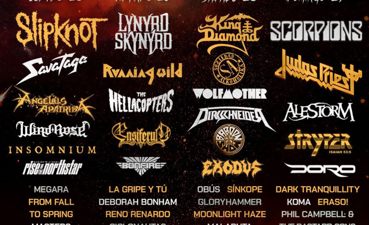 Slipknot obre aquest dijous el Barcelona Rock Fest en un any amb Scorpions i Judes Priest
