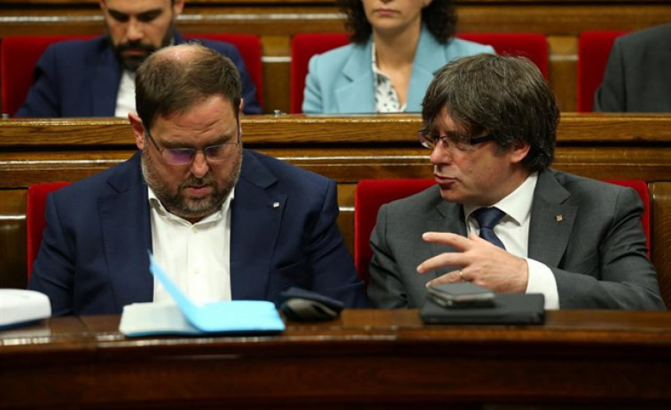 L'aprovació de la llei d'amnistia no canviarà la situació de Junqueras i Puigdemont