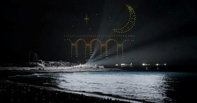 Un espectacle de 300 drons es prepara per il·luminar la nit del Concurs de Focs de Tarragona