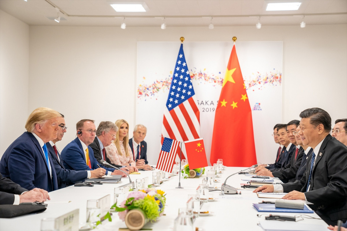EuropaPress 6824732 june 28 2019 osaka japan president donald trump joins president of china xi