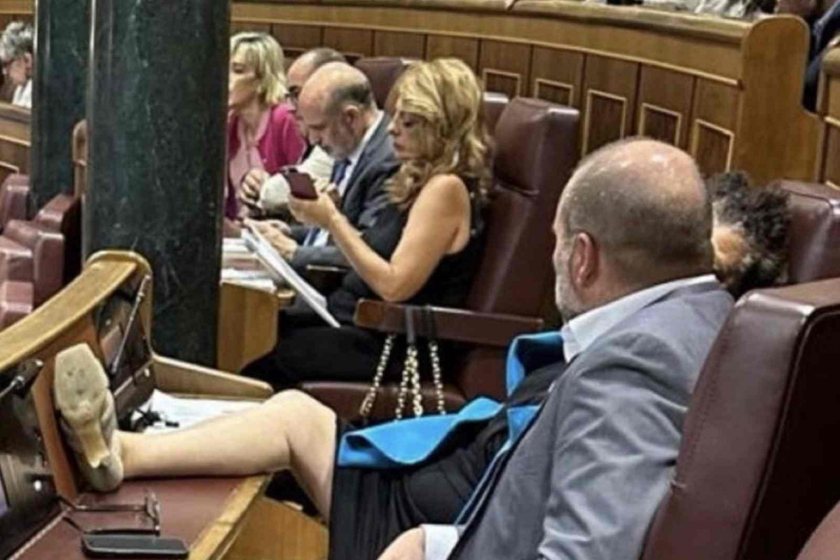 La diputada de ERC, Pilar Vallugera, en el Congreso