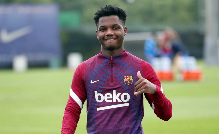 Oficial: Ansu Fati deixa el Barça i signa amb el Mònaco per un any