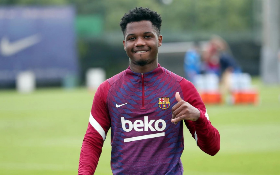 Archivo - Arxivo - El jugador del FC Barcelona Ansu Fati