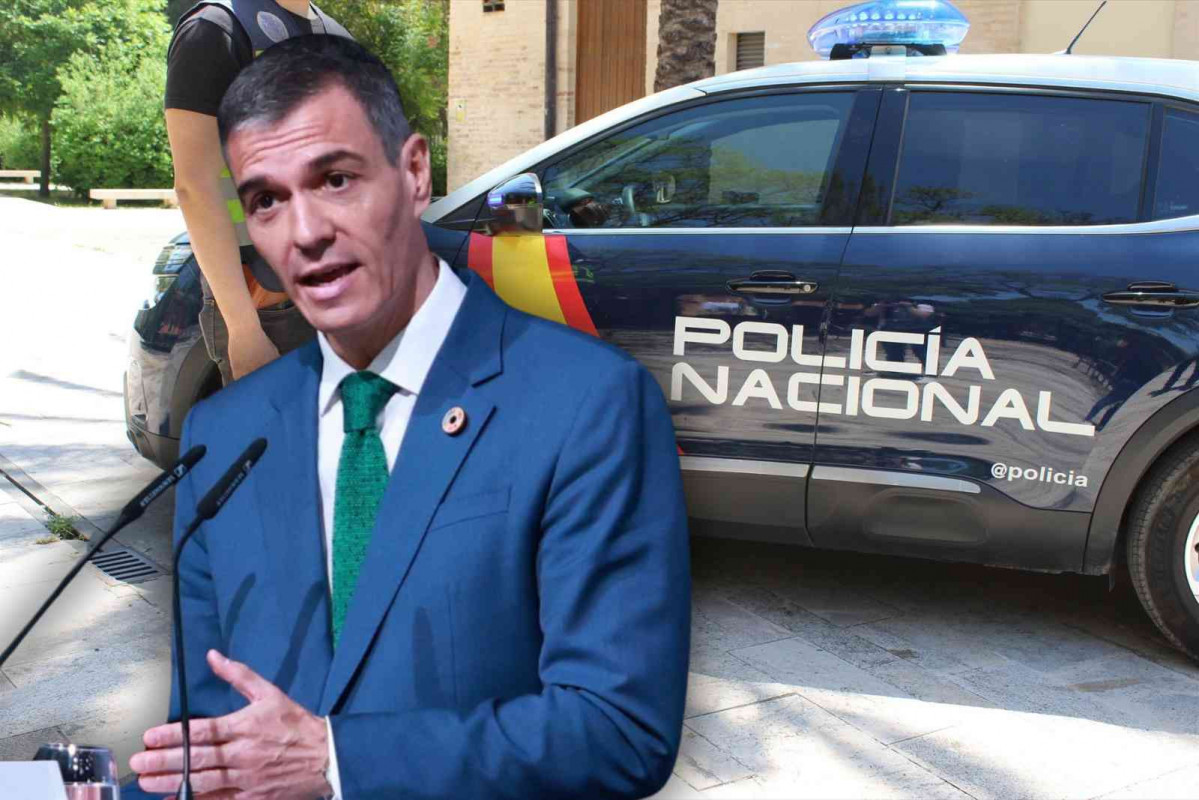 Pedro Sánchez, Policía Nacional