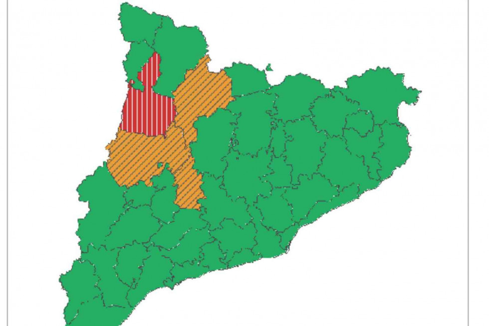 Aviso por tiempo peligroso en Catalunya   METEOCAT