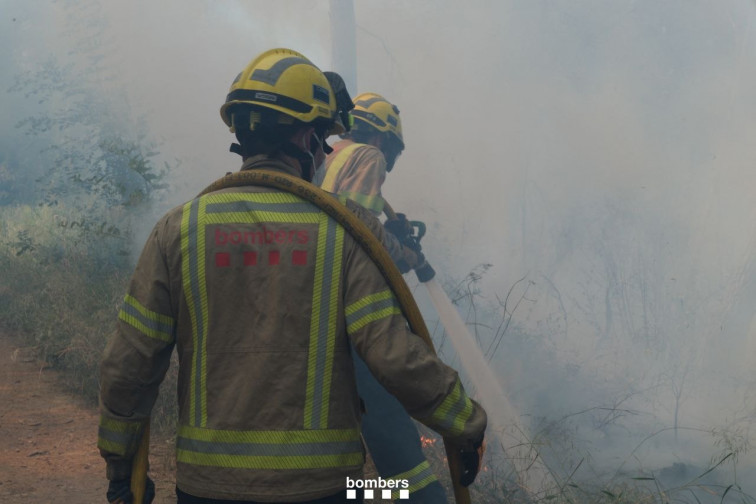 Controlat l'incendi a Girona: Protecció Civil tanca la prealerta del pla Infocat