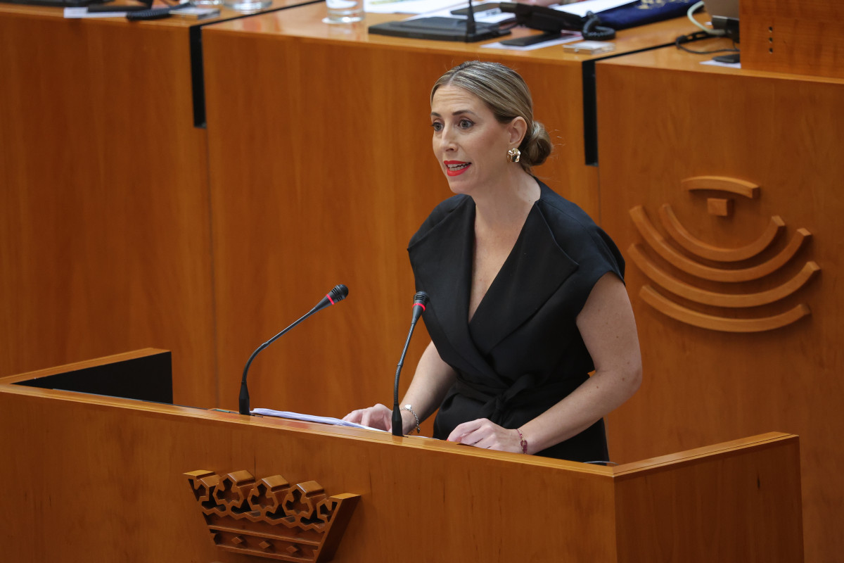EuropaPress 6824115 presidenta junta extremadura maria guardiola interviene debate estado
