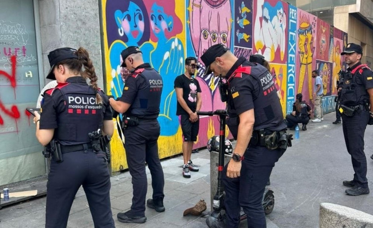 81 persones amb amb 861 antecedents detingudes en un dispositiu contra la multirreincidencia a Barcelona