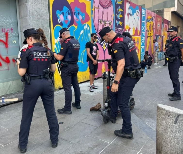 81 persones amb amb 861 antecedents detingudes en un dispositiu contra la multirreincidencia a Barcelona