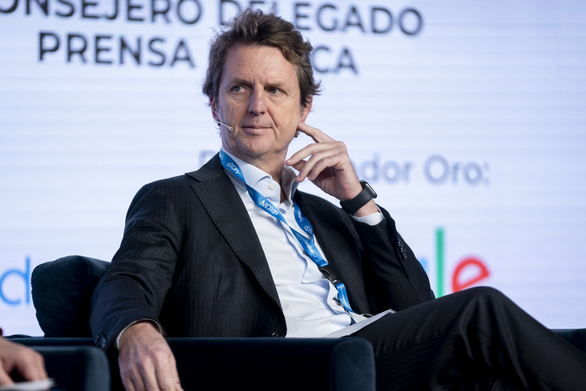 EuropaPress 4847593 consejero delegado grupo godo carlos godo inauguracion evento claves 2023